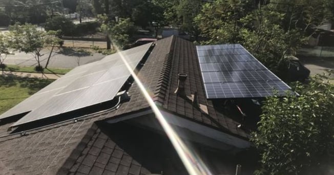tilt & orientation of solar panels