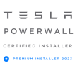 2023 tesla badge