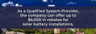 SEA is now a Qualified System Provider in South Australia!!!