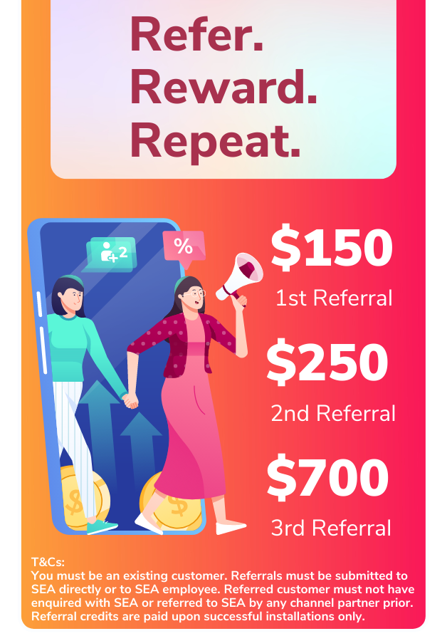 Refer. Reward. Repeat. SEA Ambassador