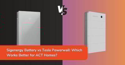 Sigenergy Battery vs Tesla Powerwall: Which Works Better for ACT Homes?