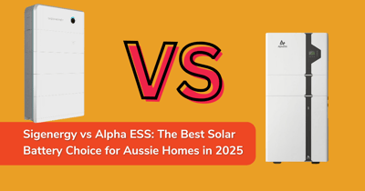 Sigenergy vs Alpha ESS: The Best Solar Battery Choice for Aussie Homes in 2025