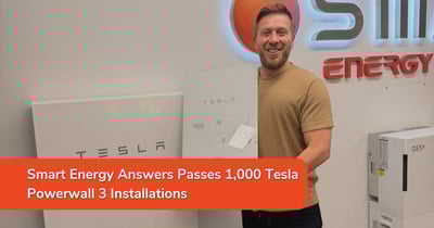 Smart Energy Answers Passes 1,000 Tesla Powerwall 3 Installations