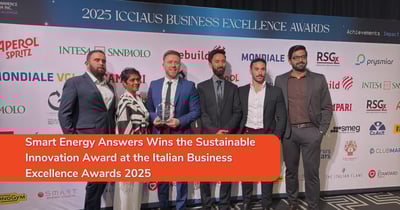 Smart Energy Answers Wins the Sustainable Innovation Award at the Italian Business Excellence Awards 2025