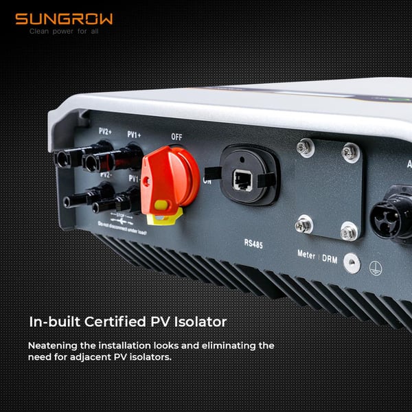 Sungrow-Inverter-In-built-Certified-PV-Isolator