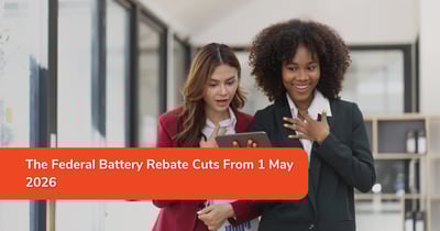 The Federal Battery Rebate Cuts From 1 May 2026