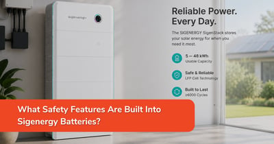 What Safety Features Are Built Into Sigenergy Batteries?