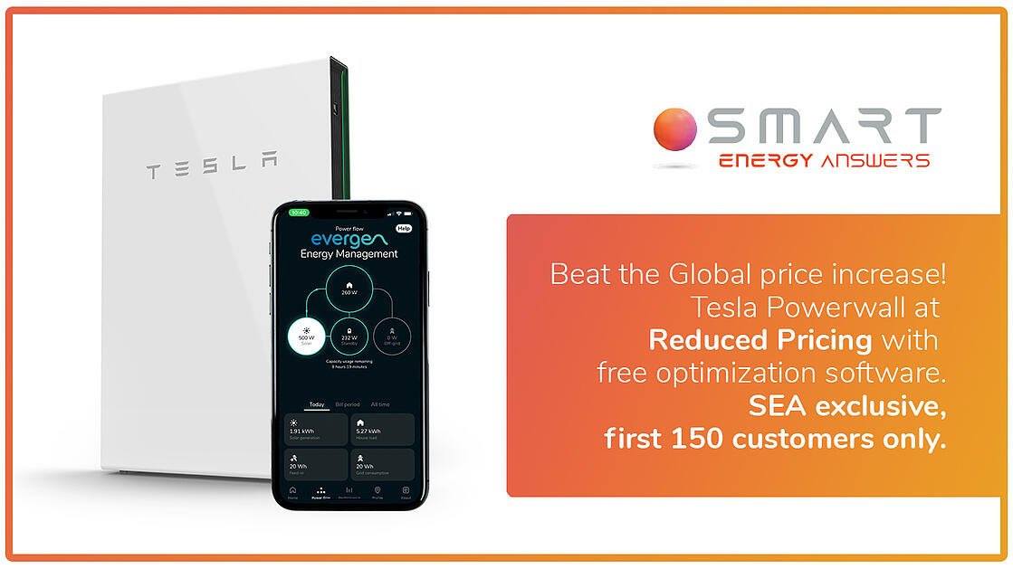 Tesla Powerwall Promo - Beat the global price increase! - featured image