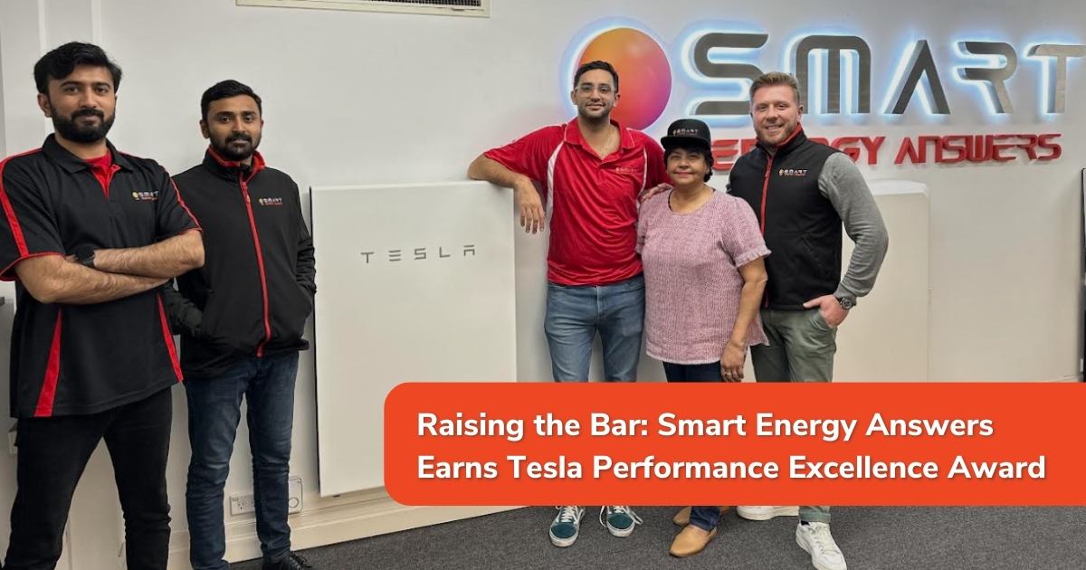 Smart Energy Answers Secures the Tesla Performance Excellence Award - featured image