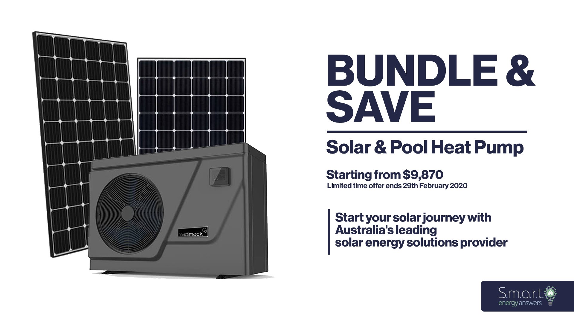 Bundle & Save: Solar & Pool Heat Pump - featured image