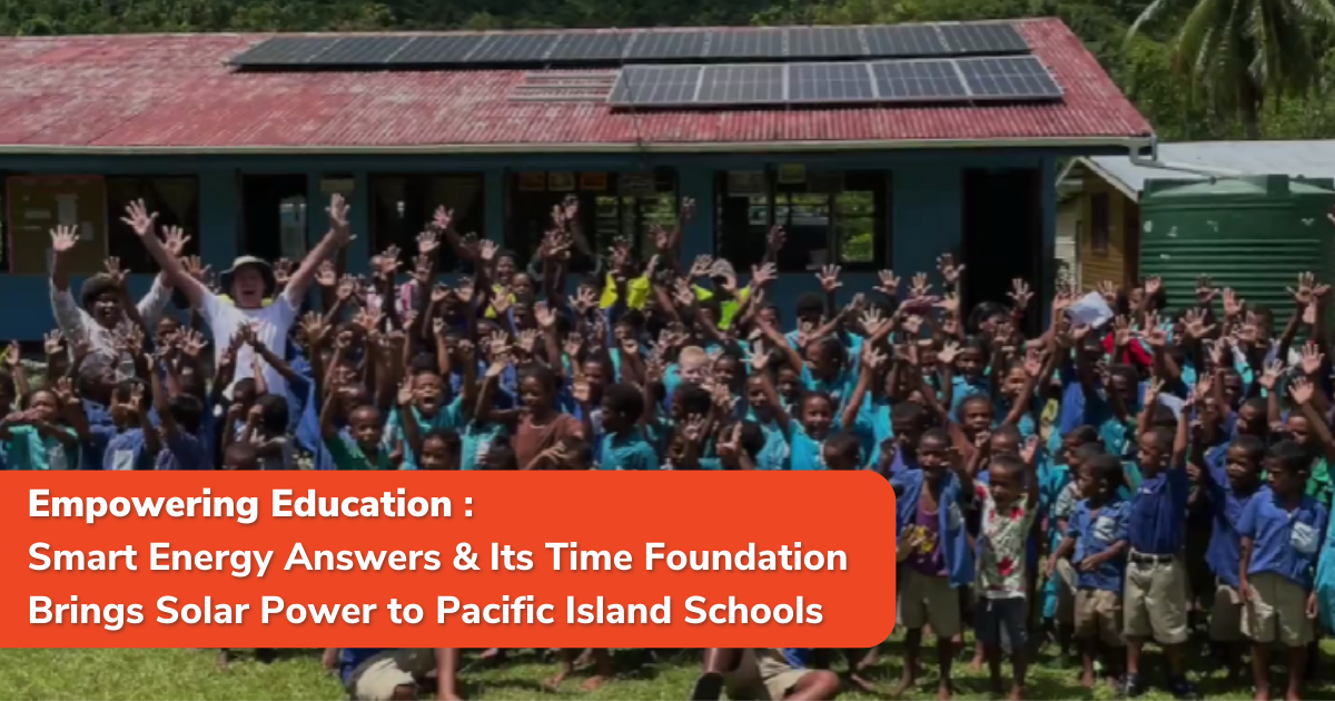 Its Time Foundation Partnership: Solar Power to Pacific Island Schools - featured image
