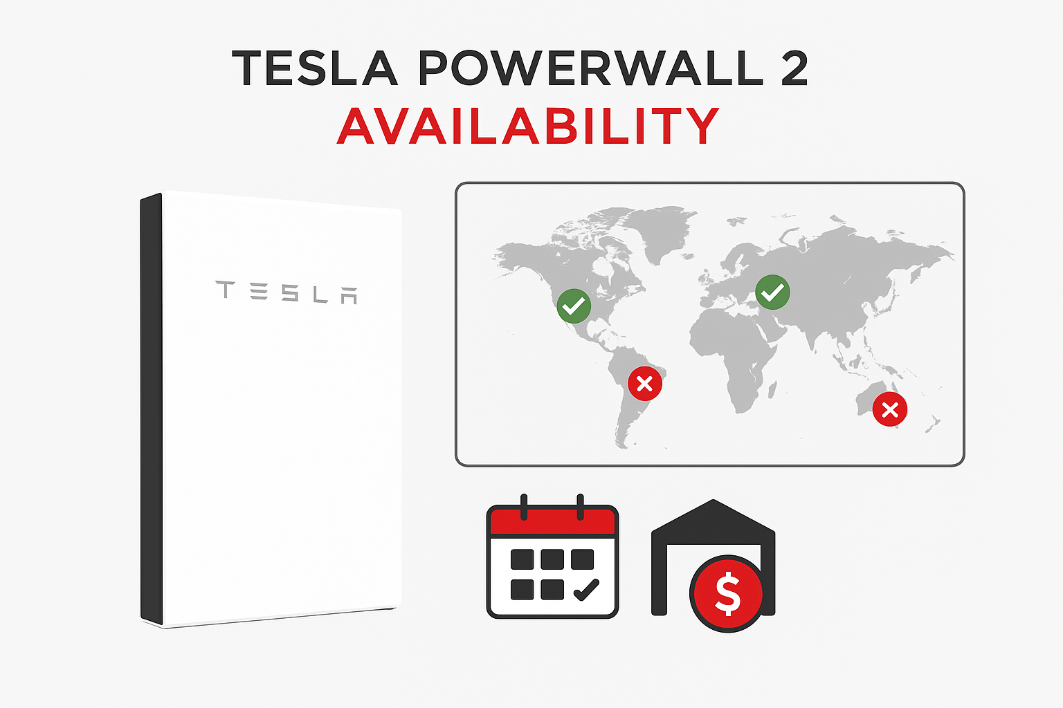 Tesla Powerwall 2 availability